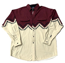 Panhandle Slims Brooks Dunn Mens Western Shirt Southwestern Button Aztec XL