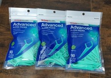 Advanced Floss Picks CVS Dental Pick Mint Soft - 3 Pack 270 Total NEW