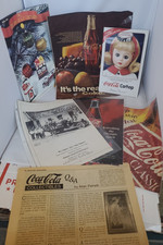 Vintage COCA COLA Magazine Print Ads Lot etc.