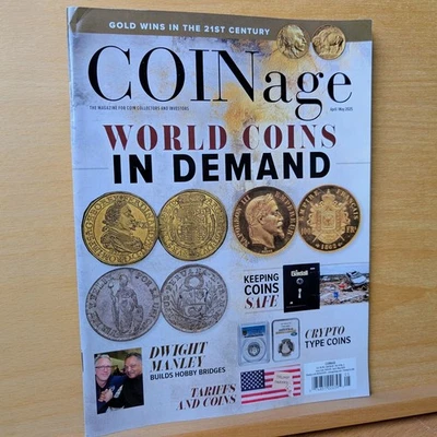 COINage Magazine April/May 2025 World Coins In Demand NO LABEL