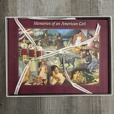 Memories of an American Girl Memory Book w/Keepsake Pockets Hallmark 2002 NIB