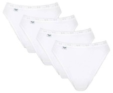 Sloggi Womens Basic 4 Pack Tai Knickers - White