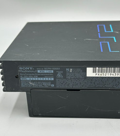 Sony PlayStation 2 PS2 SPCH-50001 Gaming Console ONLY Black Fair
