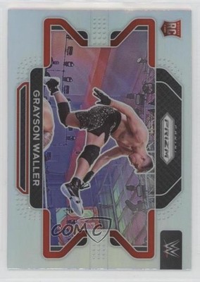 2022 Panini Prizm WWE Silver Prizm Grayson Waller #43 Rookie RC 2du