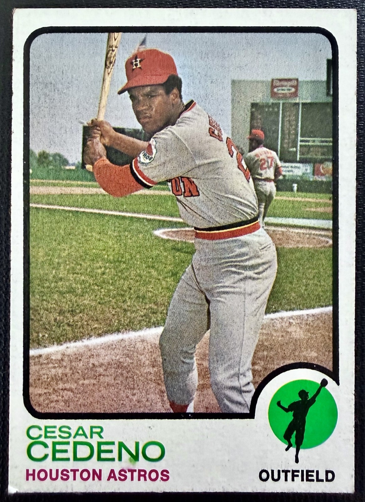 1973 Topps Baseball #290 Cesar Cedeno VG+EX Houston Astros