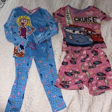 Disney Cars Lightning McQueen 2pc Kids Pajama Set 6 Shorts Lizzie Set New Cotton