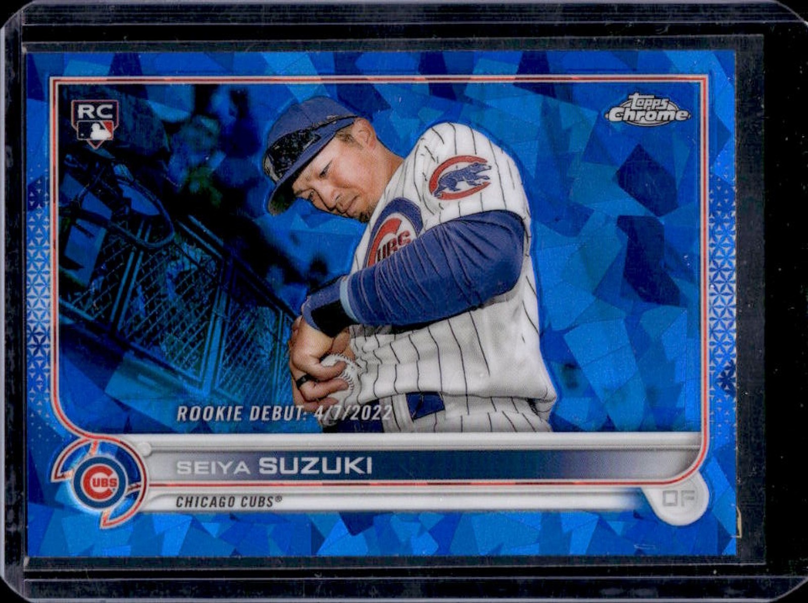 2022 Topps Chrome Update Sapphire Seiya Suzuki RC Rookie #US8 Cubs