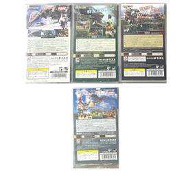 Monster Hunter Portable 1st 2nd 2ndG 3rd Set PSP Sony PlayStation Portable Game