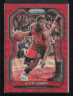 2020-21 Panini Prizm Ruby Wave Prizms #103 Kyle Lowry Toronto Raptors