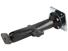 RAM Drill Down Long Arm Mount w/ 2.5" Round Base, Diamond Base and Backer Plate