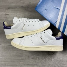 Adidas Stan Smith Lux ‘White / Cream / Purple’ - Size UK 7 / EU 40 2/3