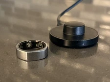 Oura - Ring Gen3 - Heritage - Size 11 - Silver with Charger