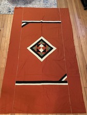 Vintage Hand Sewn Quilt Top Star Cutter Craft Tablecloth