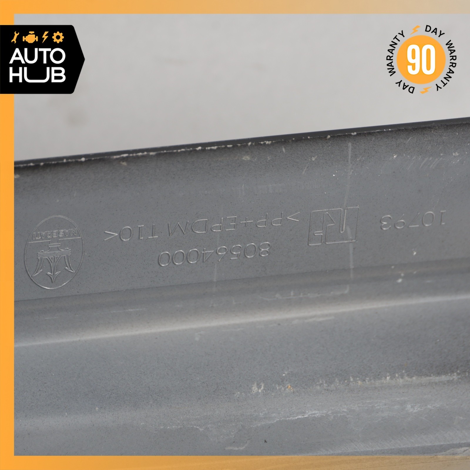 08-18 Maserati GranTurismo M145 Sport Rocker Panel Side Skirt Left Side OEM 43k