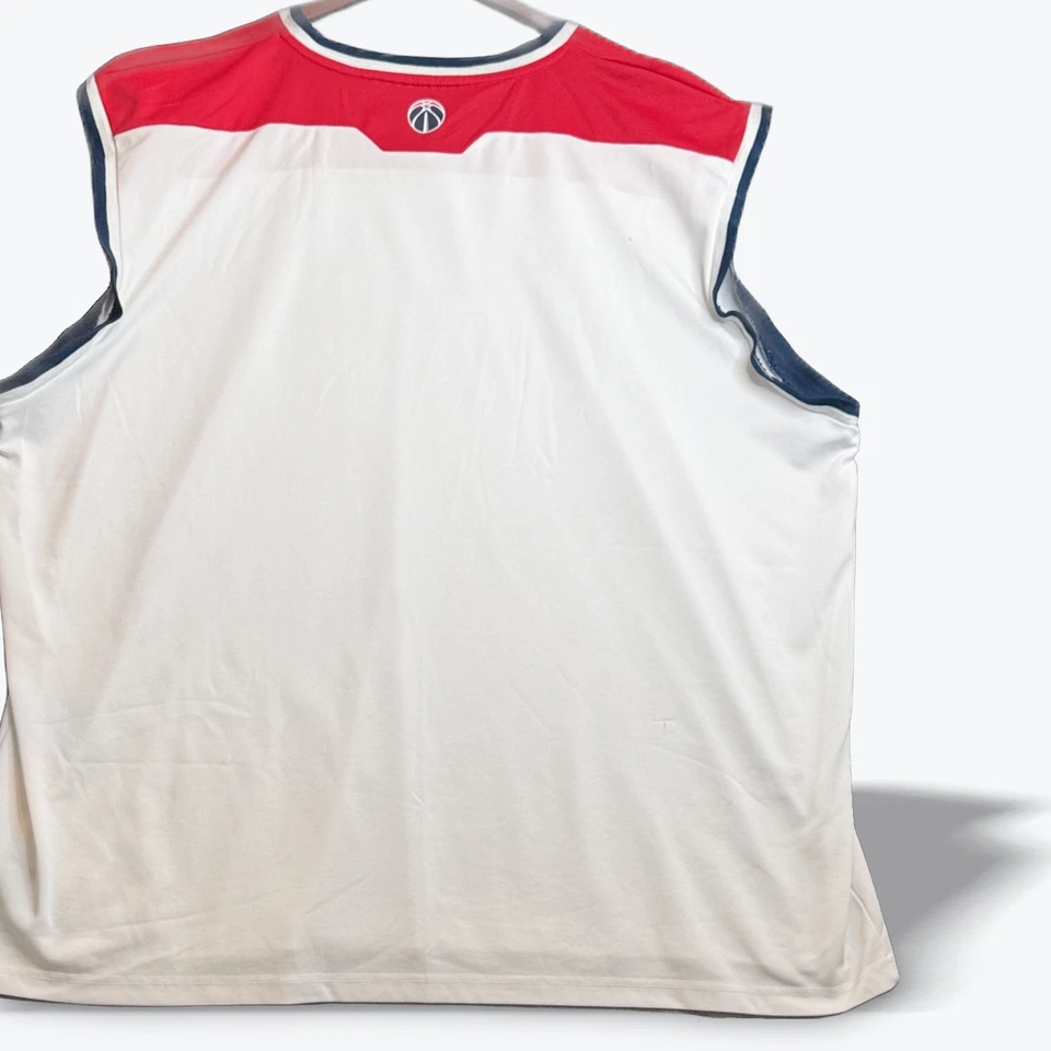 Adidas NBA 4XL PlayerID Warm Up Shooting Shirt Red White Blue Pro Team 2012 - Image 2 of 4