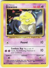 Drowzee 49/102 - Base Set Unlimited - Pokemon TCG - MP
