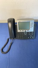 Cisco CP-7961G Unified IP Business VoIP Desk Telephone with Handset