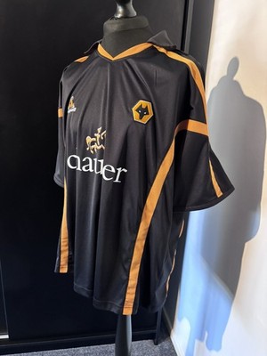 Wolverhampton Wanderers 2007-08 Le Coq Sportif Auswärts Fußball Trikot WWFC XXL 2XL