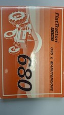 LIBRETTO USO E MANUTENZIONE FIAT TRATTORI 680 -680 DT