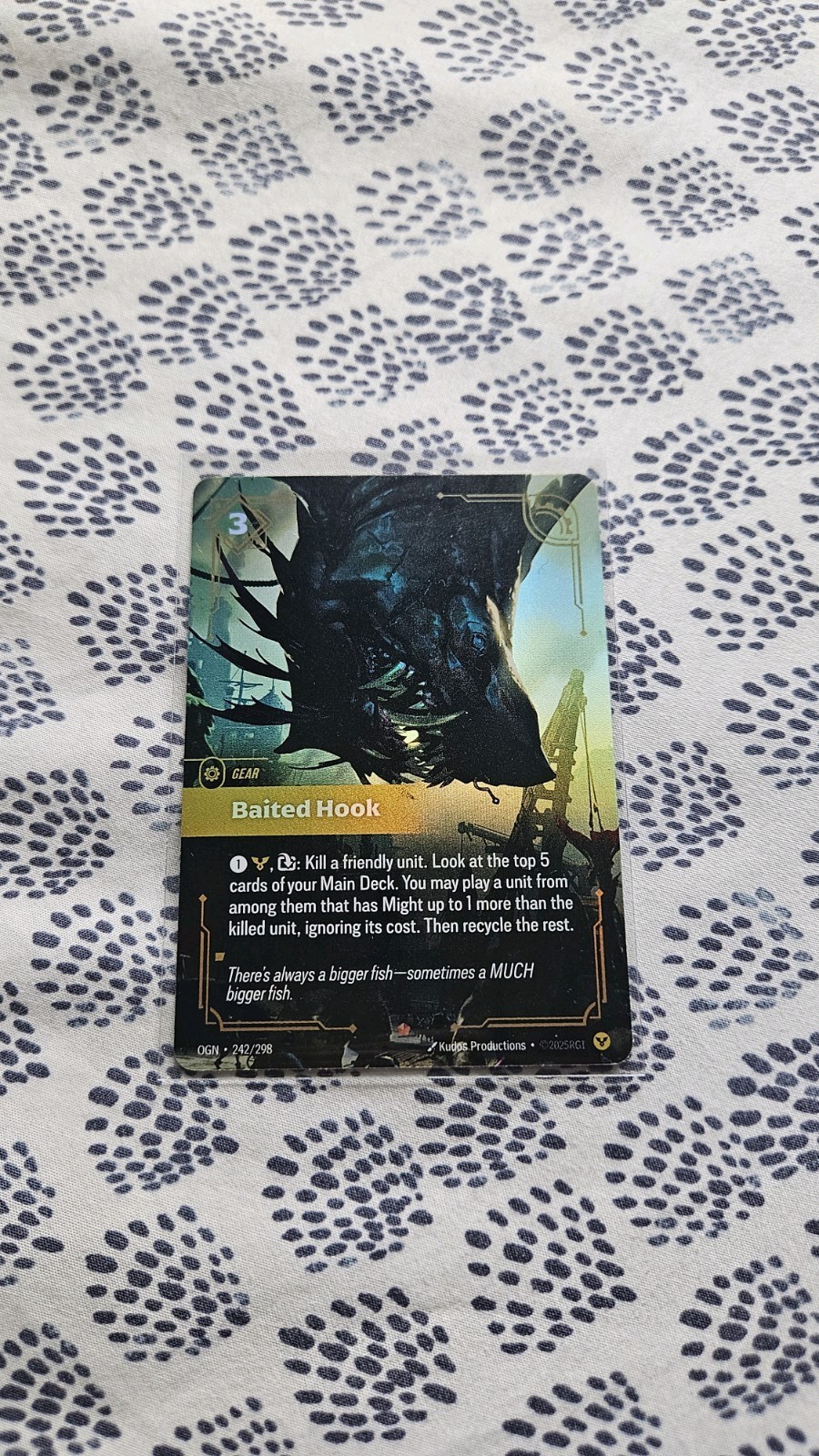Baited Hook 242/298 - Riftbound Origins - Epic (NM)