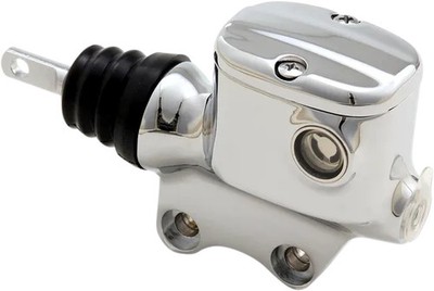 Drag Chrome Rr Brake Master Cylinder Kit 3/4 Bore Harley Ultra Limited 10-23