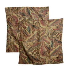 Lauren Ralph Lauren Coco Palm Leaf Euro Pillow Shaps Square 28x28 Fits 25x25