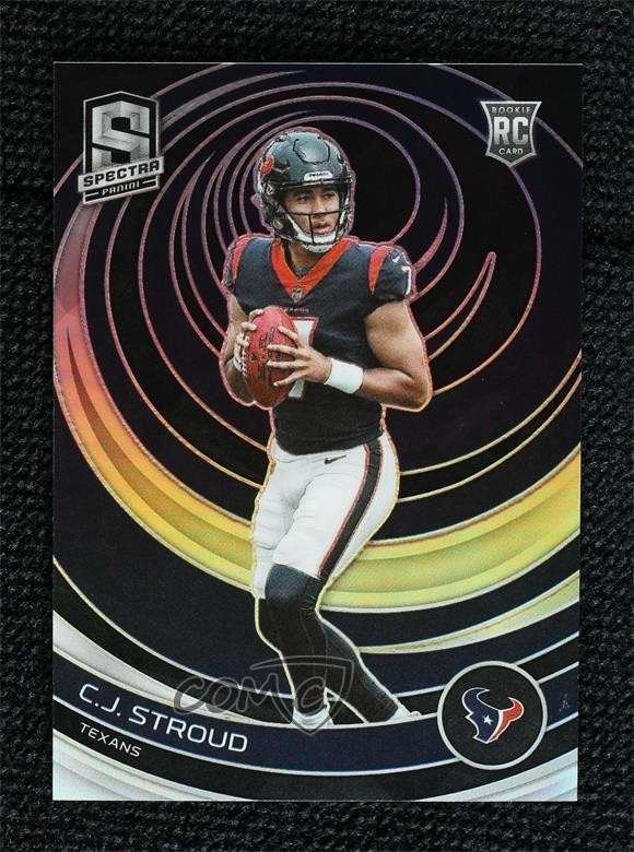 2023 Panini Spectra Rookies Silver Prizm CJ Stroud #112 Rookie RC 06or