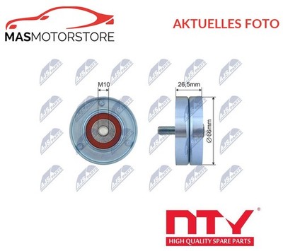 SPANNROLLE FÜR KEILRIPPENRIEMEN NIEDRIGER NTY RNK-CT-062 V NEU OE QUALITÄT