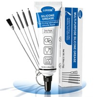 10G Silikonfett FüR Kaffeevollautomaten Und Dichtungen Mit 5 BüRsten Set