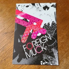 Vintage 2003 The Key London Club Flyer Foreign Muck Jef K Silver Network Electro