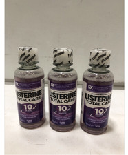 Image of 3 x LISTERINE TOTAL CARE MOUTHWASH CLEAN MINT 95ML - pack of 3