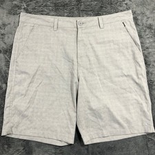 O'Neill Hybrid Walk Shorts Mens 40 Light Grey Textured A0058011PS