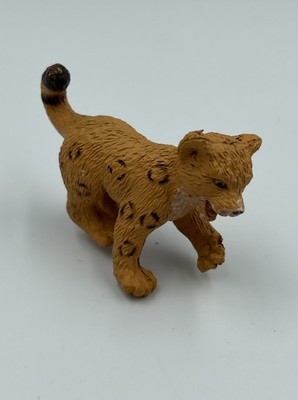 Miniature Exclusive Safan Leopard Wild Animal Figure 2  Long