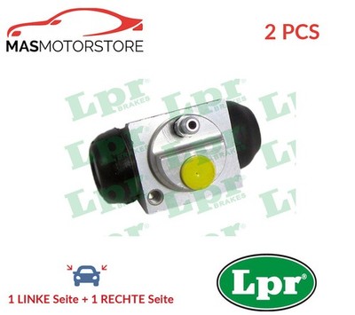 RADBREMSZYLINDER TROMMELBREMSE PAAR HINTEN LPR 5192 2PCS I FÜR LADA LARGUS 1.6