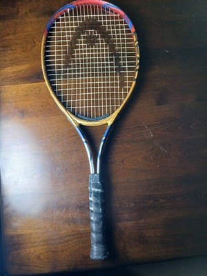 Head TI Conquest 2000 Tennis Racket 18M/19C String Pattern 4 3/8-3 Grip 27.5''