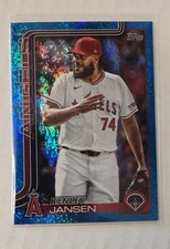 2025 Topps Series 2 - Kenley Jansen #375 Blue Rainbow Foilboard /150