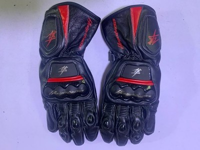 SUZUKI HAYABUSA Herren Rennen Motorrad Leder Handschuhe Biker Lederhandschuhe