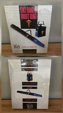 New Vintage 105 Meridien Ski Boot Bag 2 Piece Travel Set