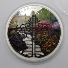 2017 Canada $30 2oz .9999 Silver Proof Coin Gate to Enchanted Garden Bronze Gate
