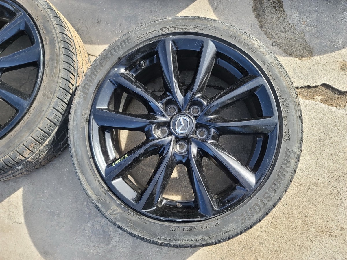 20-25 MAZDA 3 WHEEL ALLOY DISC RIM 215/45 R18 93W SET OF 2 PCS OEM