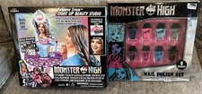 Monster High Frankie Stein Light up Beauty Studio - 8 Pc Nail Polish Set NEW