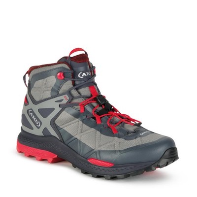 AKU Rocket GTX Herren Trekkingschuhe Wanderschuhe Bergschuhe Outdoor Schwarz/Rot