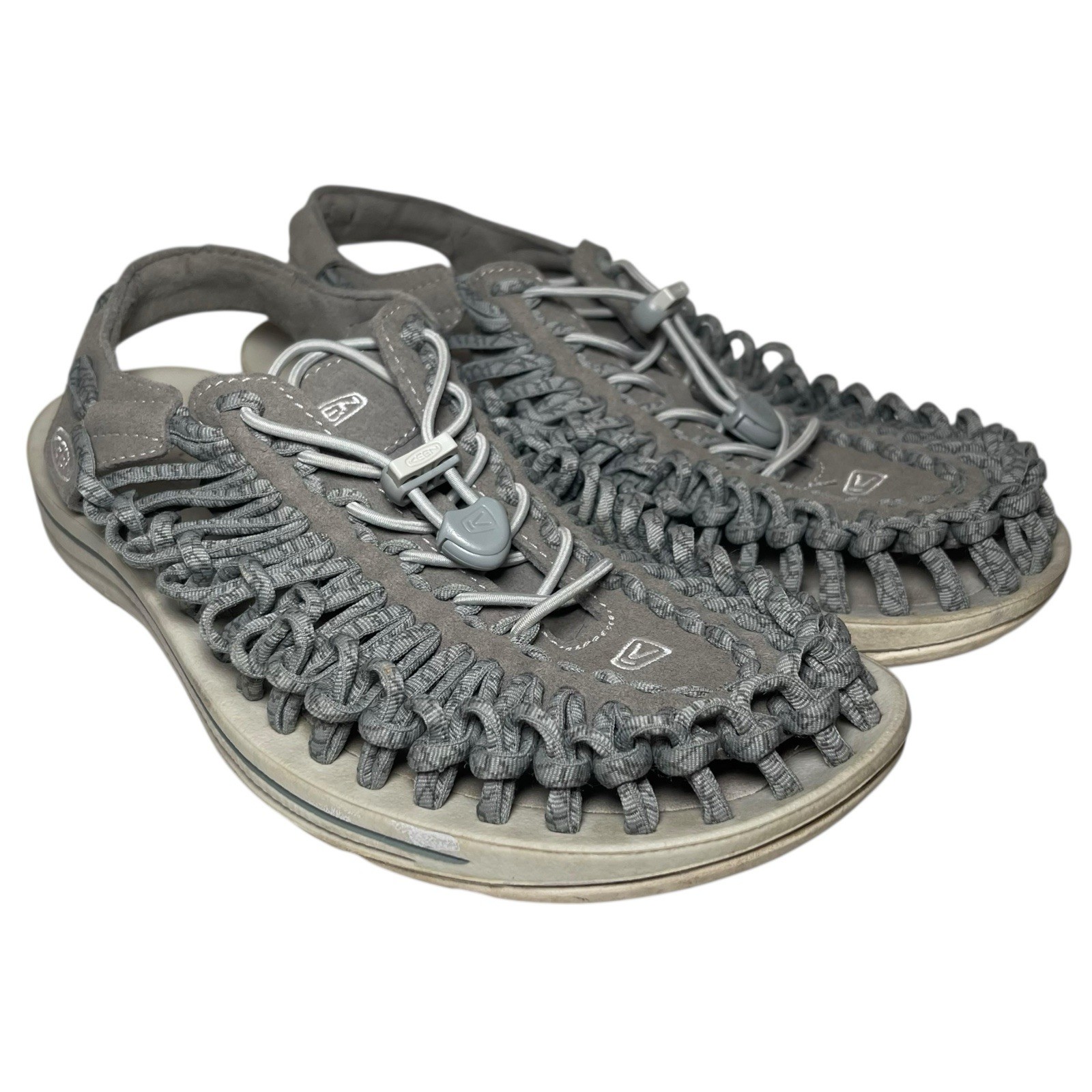 Sandali da trekking Keen Uneek Paracord Bungee Cord corda grigio scarpe da acqua donna 10