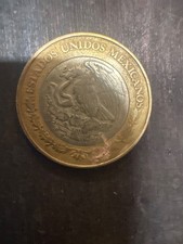 10 Mexican Pesos, Model 2001, Millennium Very Rare, in Mexico and USA