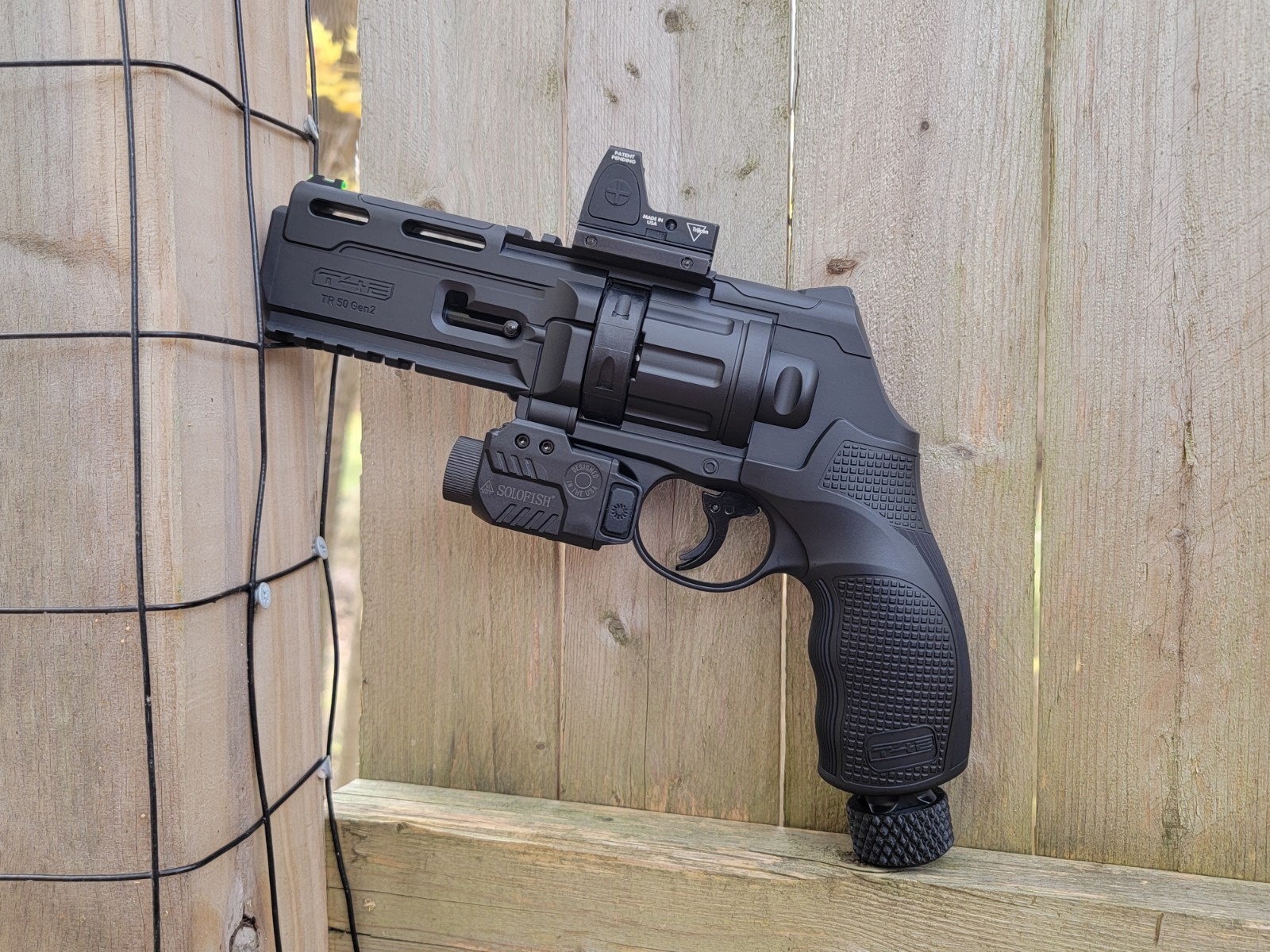 Umarex T4E TR50 CO2 Paintball Revolver - New/Mod Up To 25j -