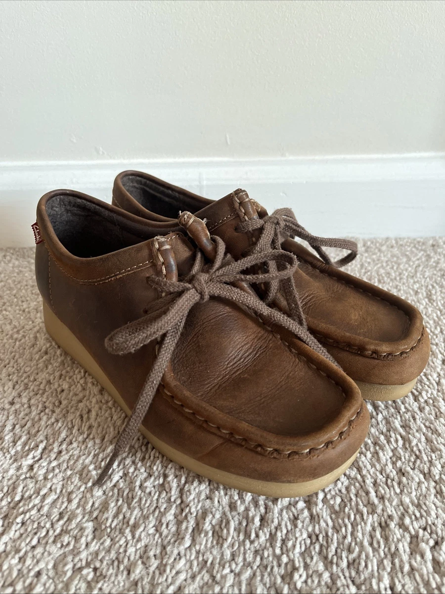 Clarks Wallabee Boots for Women Brown for sale - eBay