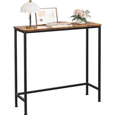Narrow Console Table, 29.5" Small Entryway Table, Thin EntranceTable, Sofa Ta...
