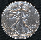 1941-S AU 90% SILVER WALKING LIBERTY HALF DOLLAR ~ SILVER NOW AT RECORD HIGHS