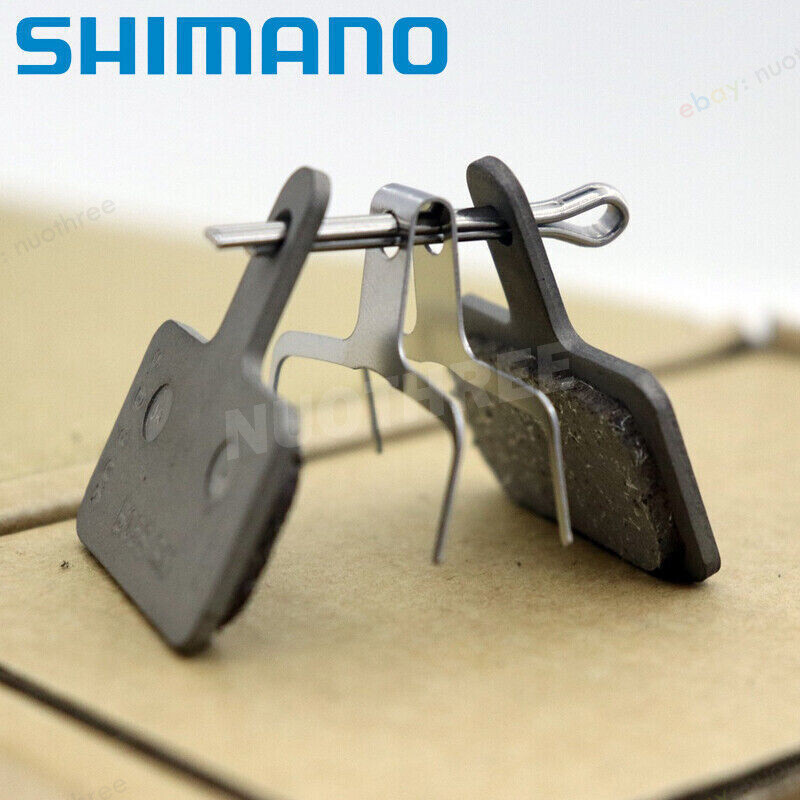 2 Paia Pastiglie Freno Shimano B01S Resina – Compatibili Con TRP HYRD, Spyre, SLC, Hylex
