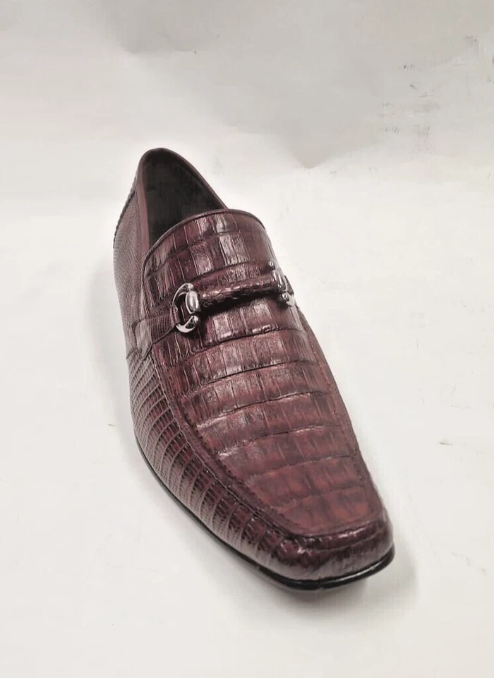 Zapatos de vaquero de piel de lagarto/vientre de caimán genuino para hombre exóticos artesanales Foto 2 de 4